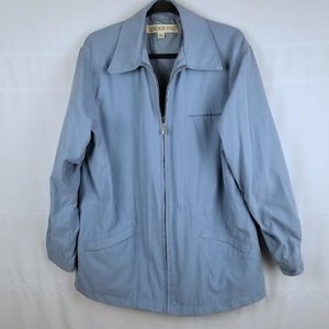 London Fog vtg jacket with adjustable waist L